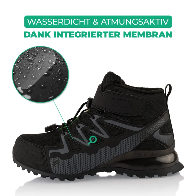Winterstiefel Wasserdichte Warm Gefütterte Wanderschuhe