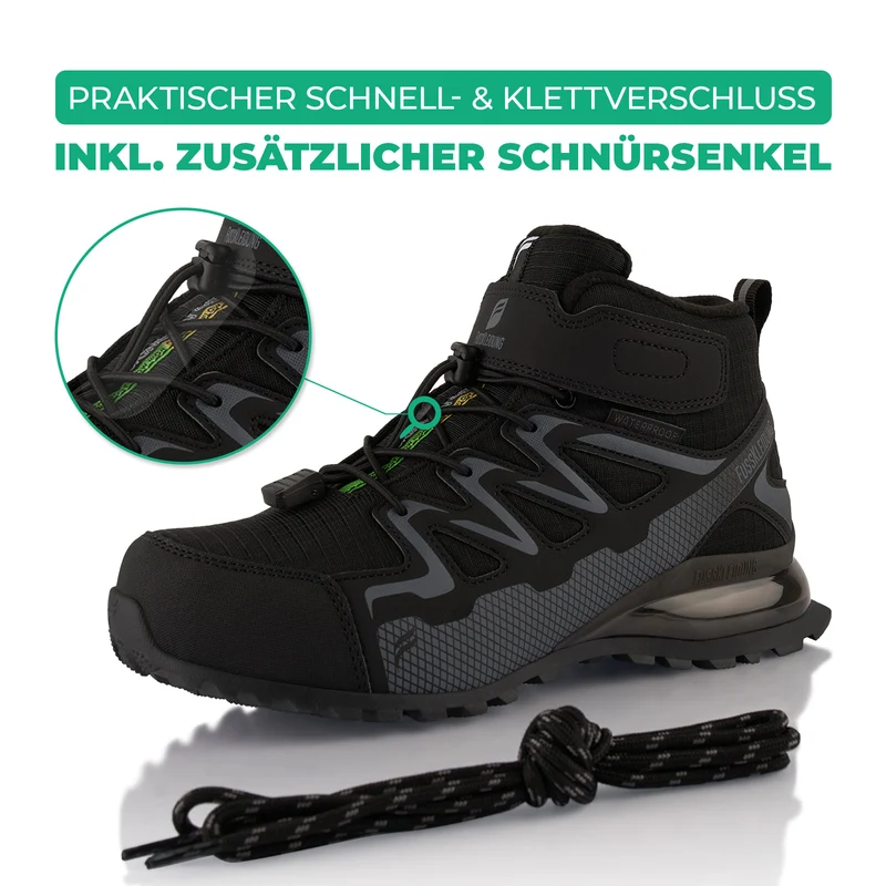 Winterstiefel Wasserdichte Warm Gefütterte Wanderschuhe