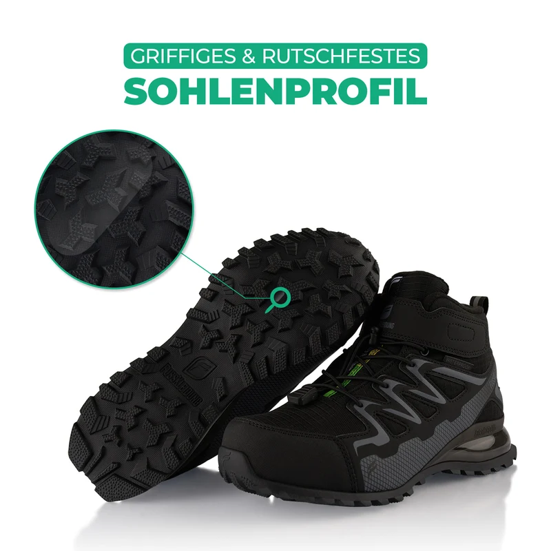 Winterstiefel Wasserdichte Warm Gefütterte Wanderschuhe