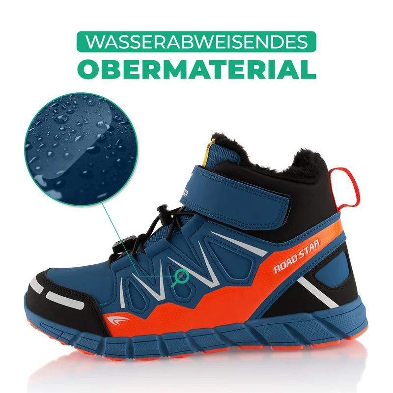 Winterstiefel warm gefütterte Wanderschuhe