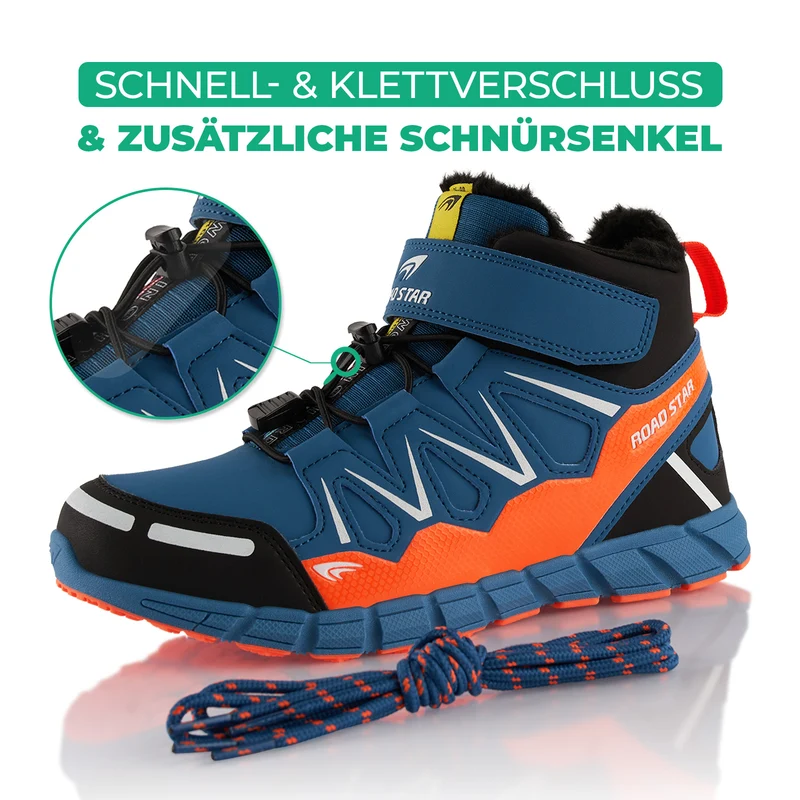Winterstiefel warm gefütterte Wanderschuhe