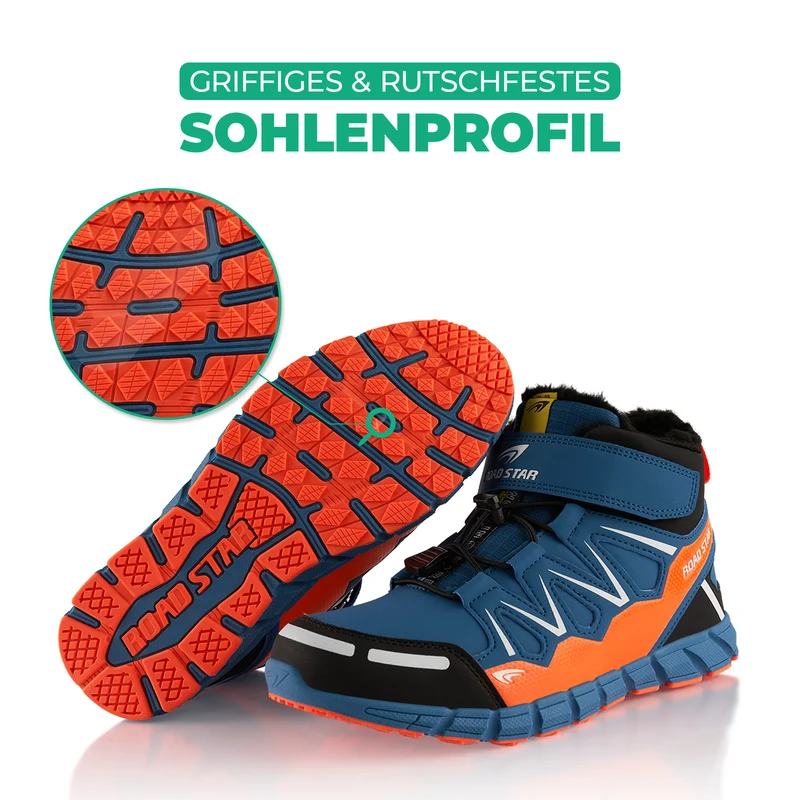 Winterstiefel warm gefütterte Wanderschuhe