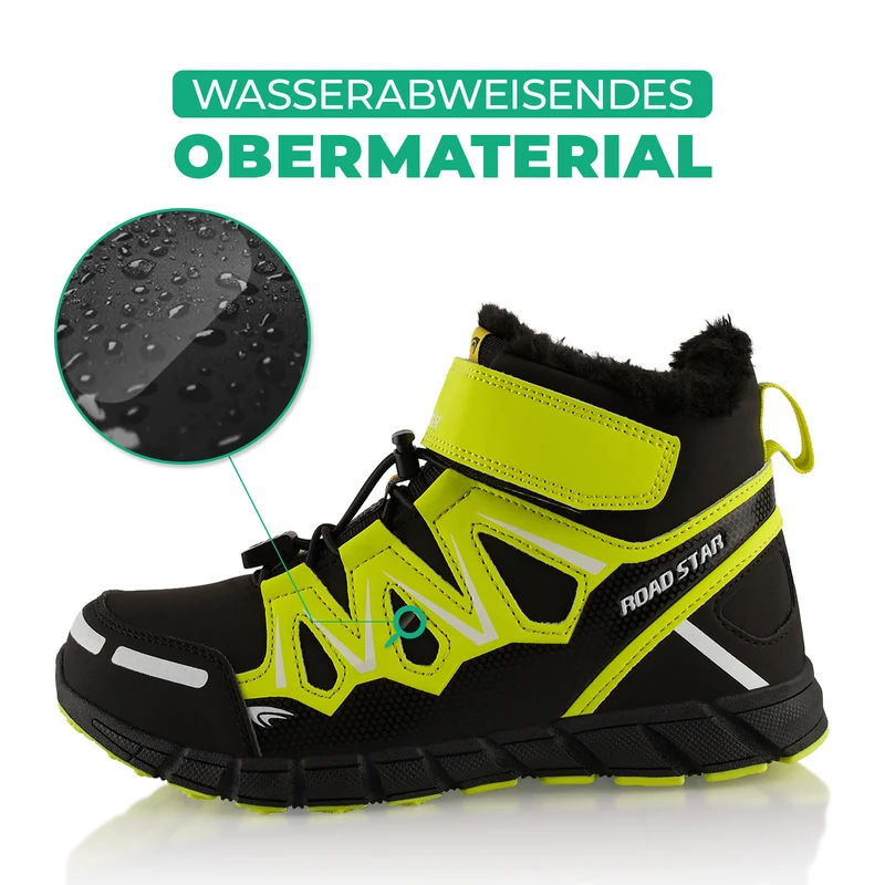 Winterstiefel warm gefütterte Wanderschuhe