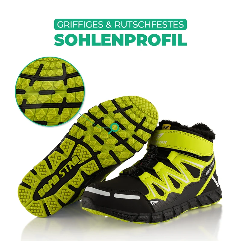 Winterstiefel warm gefütterte Wanderschuhe
