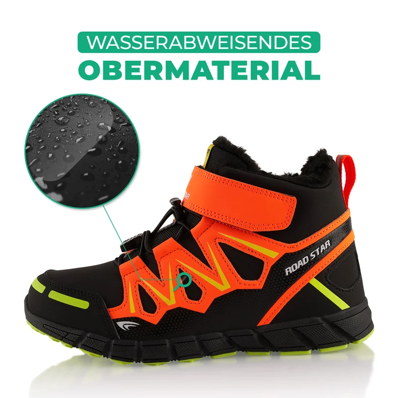 Winterstiefel warm gefütterte Wanderschuhe