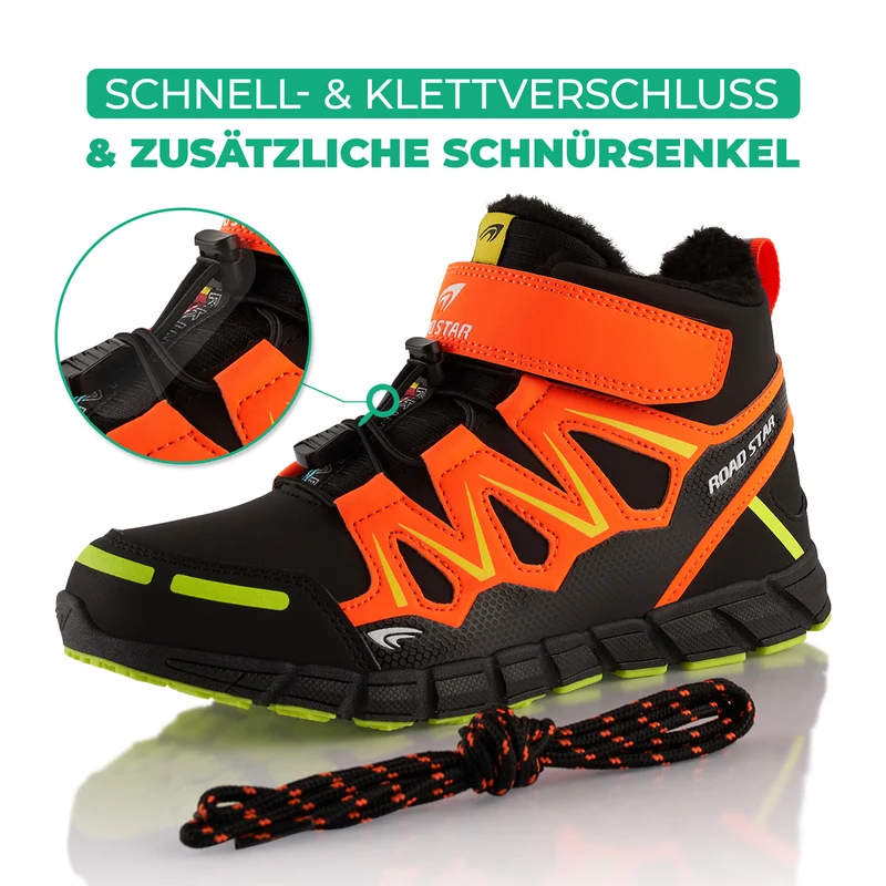 Winterstiefel warm gefütterte Wanderschuhe