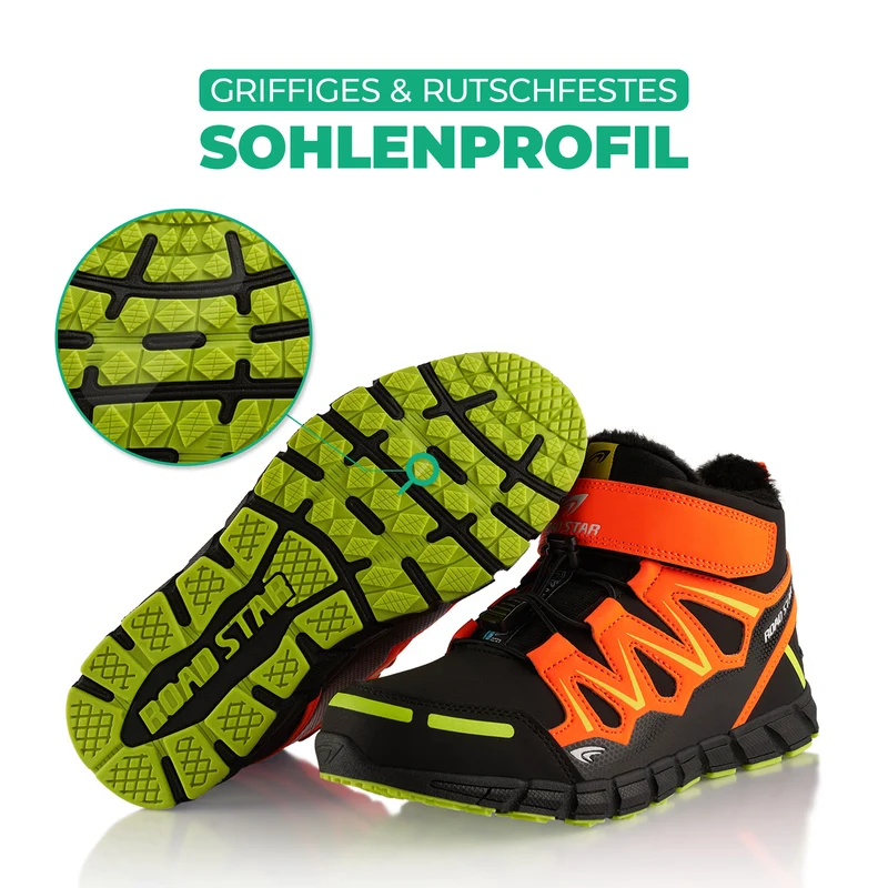 Winterstiefel warm gefütterte Wanderschuhe