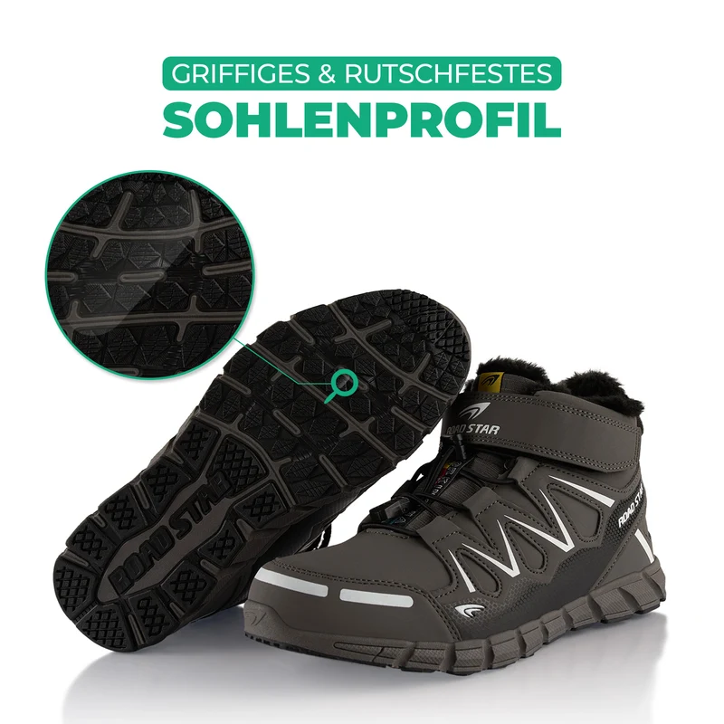 Winterstiefel warm gefütterte Wanderschuhe