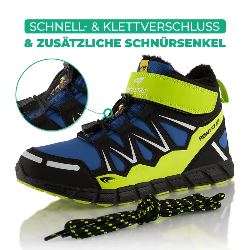 Winterstiefel warm gefütterte Wanderschuhe