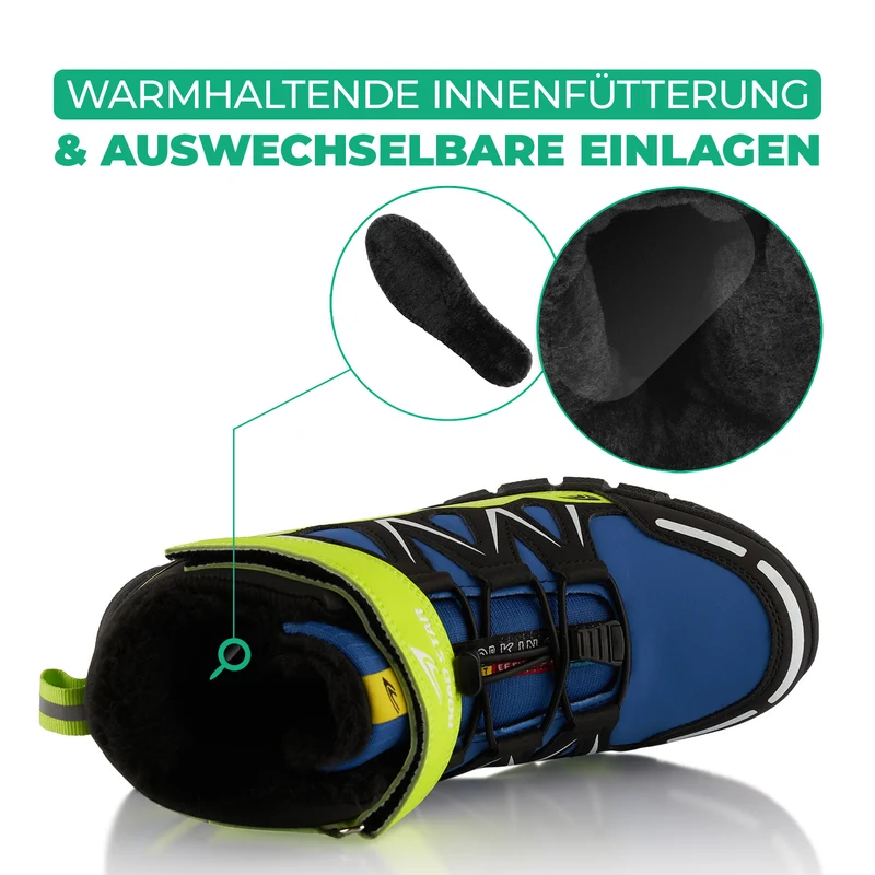 Winterstiefel warm gefütterte Wanderschuhe