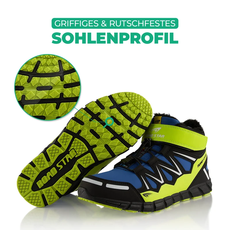 Winterstiefel warm gefütterte Wanderschuhe
