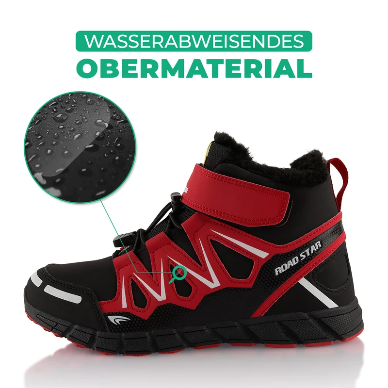 Winterstiefel warm gefütterte Wanderschuhe