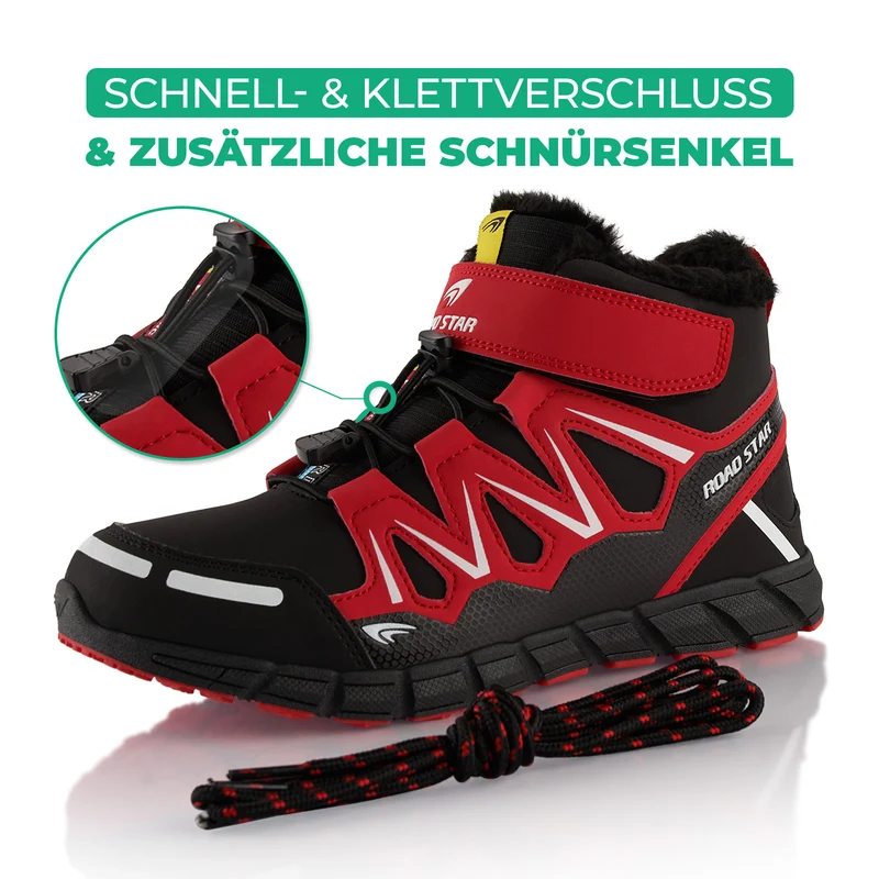 Winterstiefel warm gefütterte Wanderschuhe