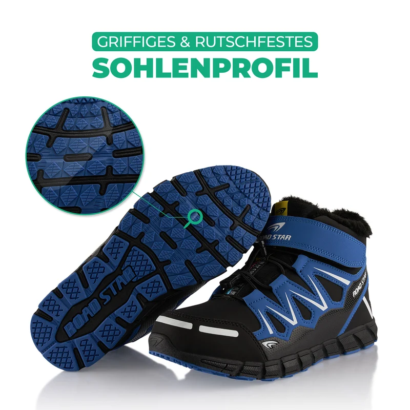 Winterstiefel warm gefütterte Wanderschuhe