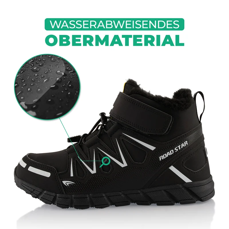 Winterstiefel warm gefütterte Wanderschuhe