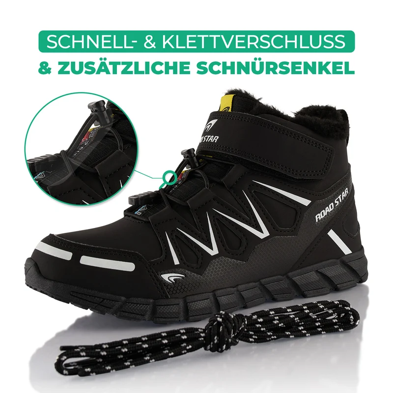 Winterstiefel warm gefütterte Wanderschuhe