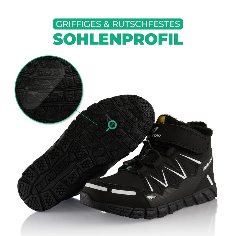 Winterstiefel warm gefütterte Wanderschuhe