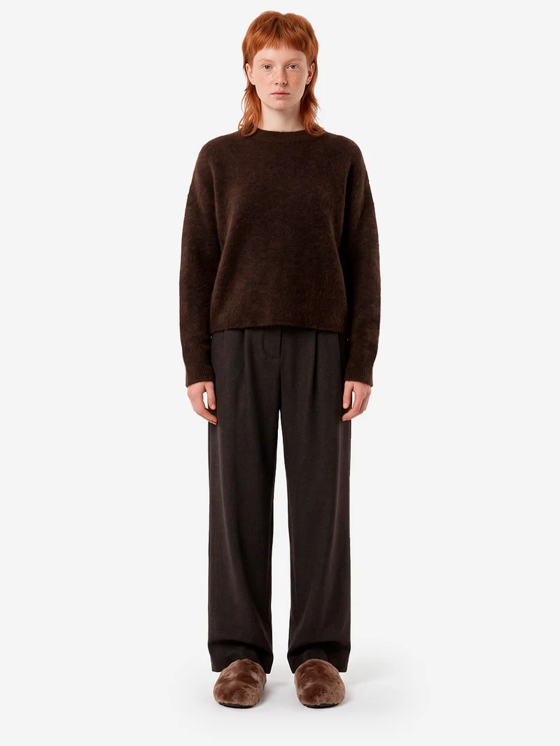Pantaloni Bodam in misto lana