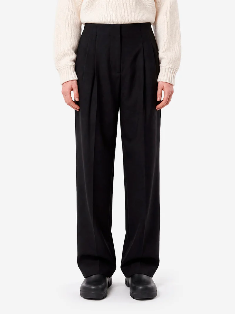 Pantaloni Bodam in misto lana