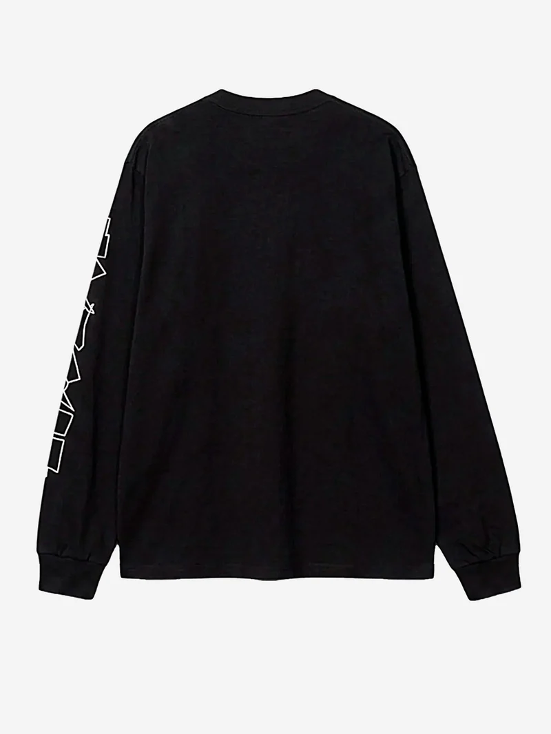 T-shirt Blinkerfluid a maniche lunghe nera