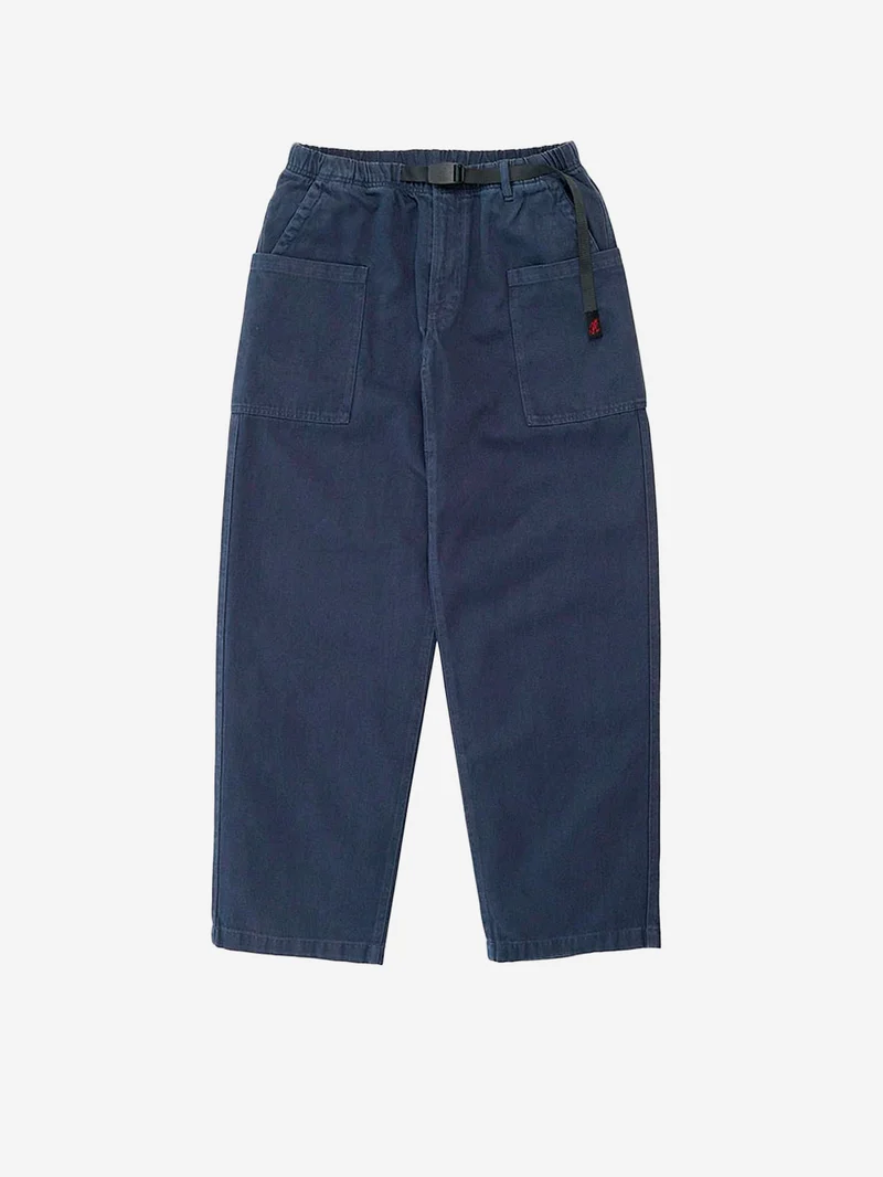Hemp Relaxed Pant blu
