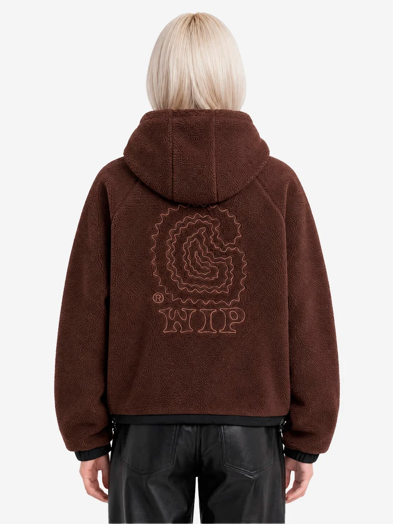 W'Hooded Limm C Fleece Giacchetto