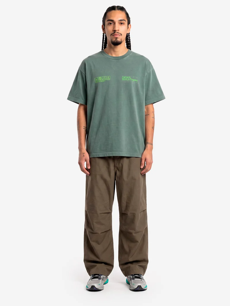 S/S Boxed T-shirt verde