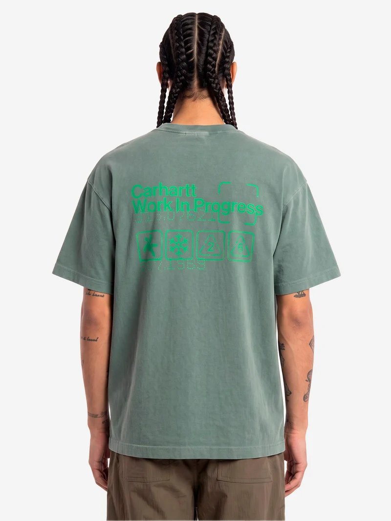 S/S Boxed T-shirt verde