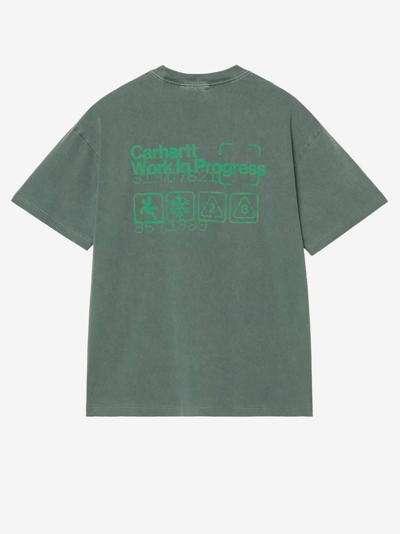 S/S Boxed T-shirt verde