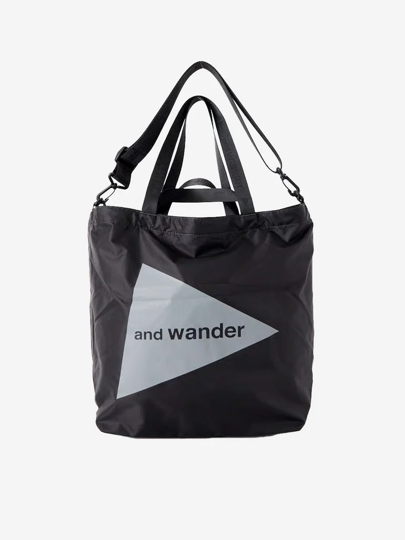 Borsa Tote 149 Crispy Rip Logo nera