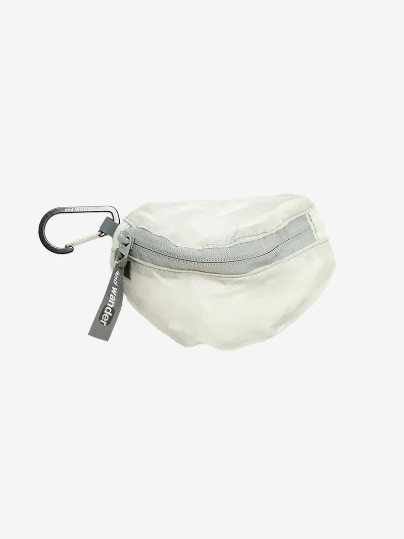 Mini pouch bianca in silnylon