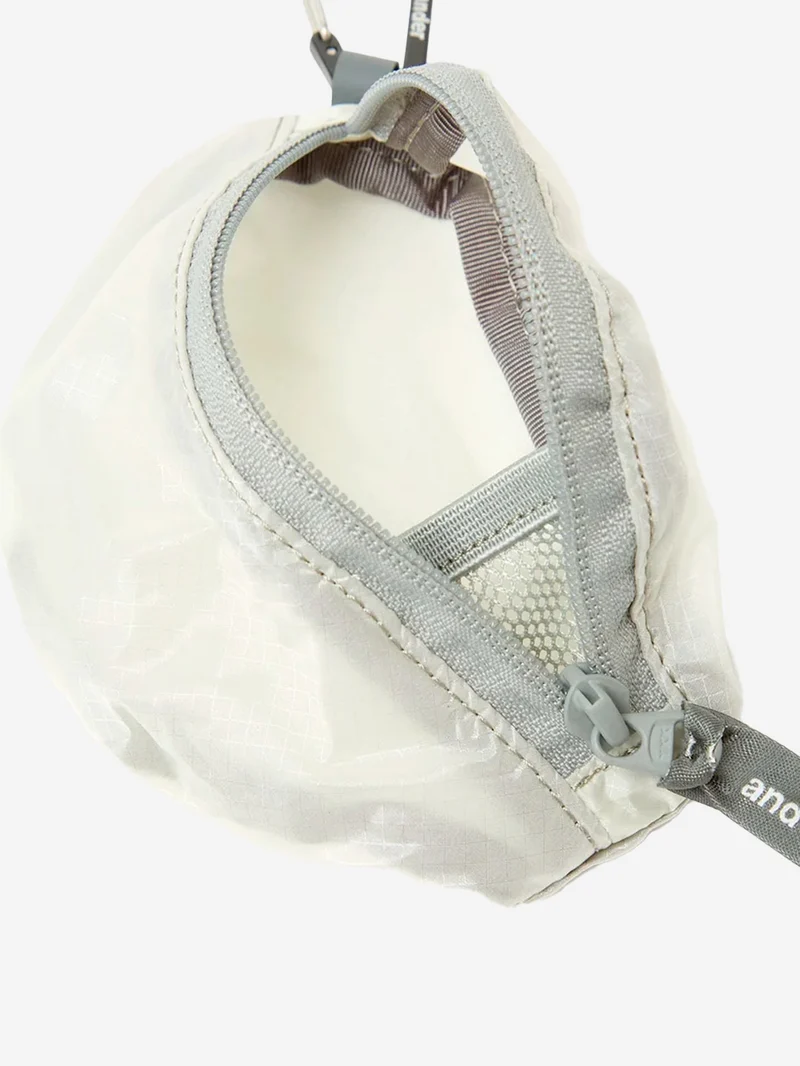 Mini pouch bianca in silnylon