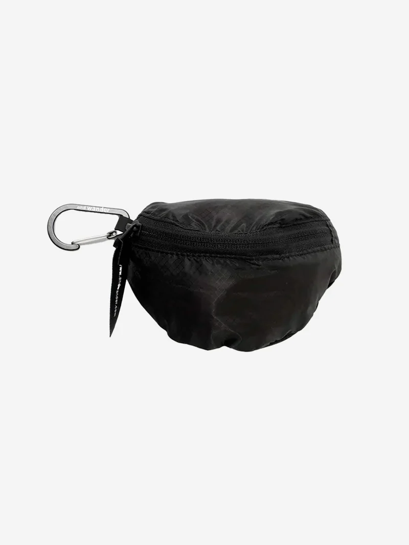 Mini pouch nera in silnylon