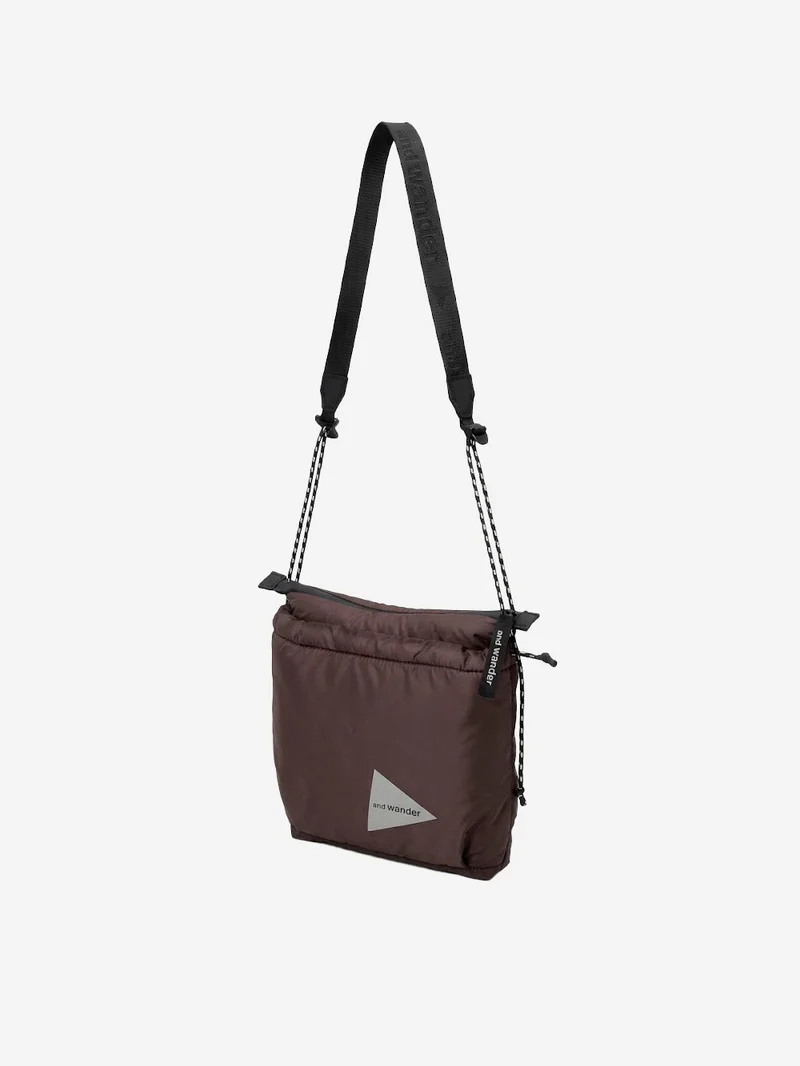 Borsa a tracolla 148 Puffer Mini Ripstop marrone