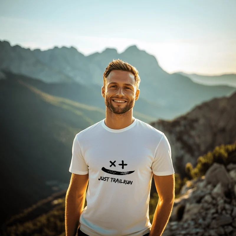 just trailrun 4 elements - Bio Premium T-Shirt