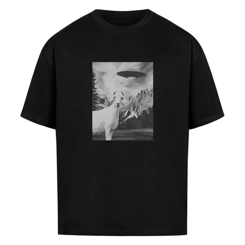 UFO Goat - Bio Premium Oversized Shirt