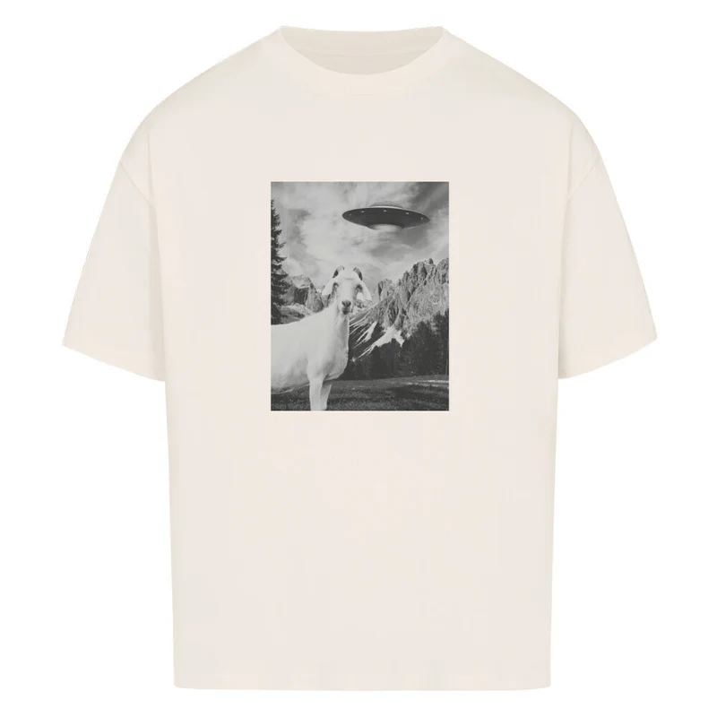 UFO Goat - Bio Premium Oversized Shirt