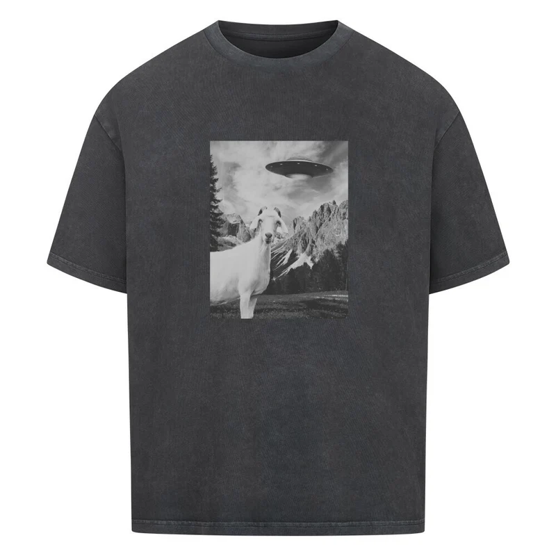 UFO Goat - Bio Premium Oversized Shirt