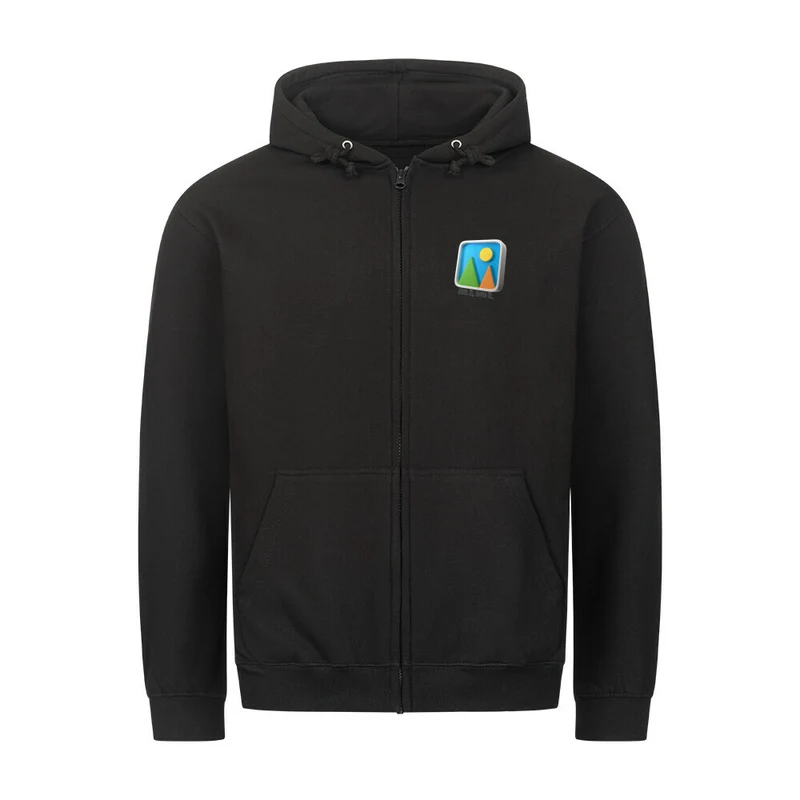 run it love it - Bio Premium Zipper Hoodie Unisex