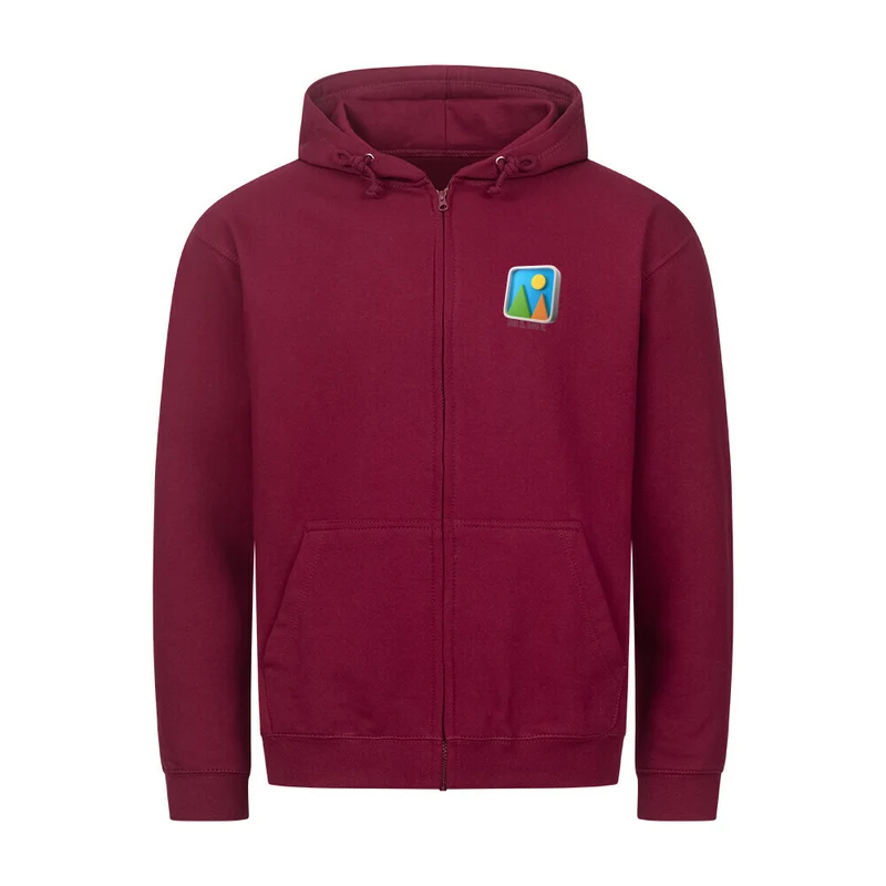 run it love it - Bio Premium Zipper Hoodie Unisex