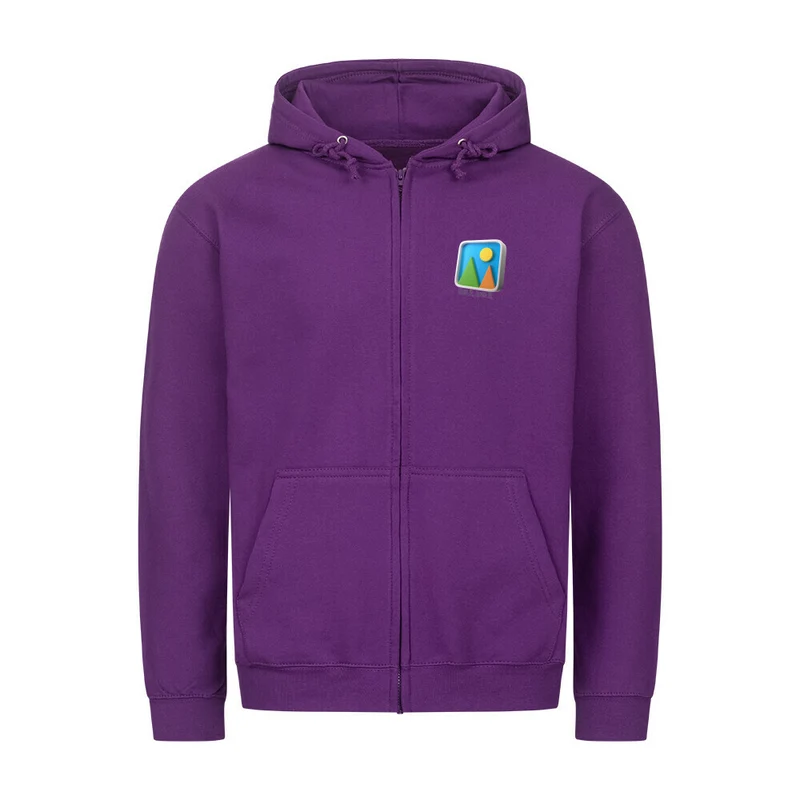 run it love it - Bio Premium Zipper Hoodie Unisex