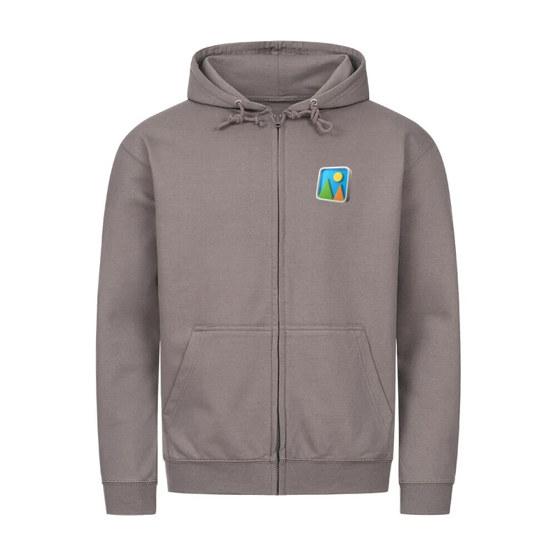 run it love it - Bio Premium Zipper Hoodie Unisex