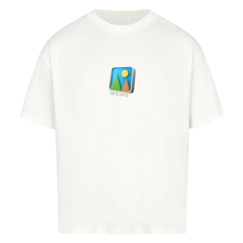 run it love it - Bio Premium Oversized Shirt