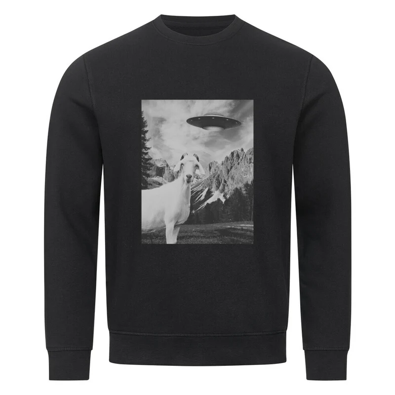UFO Goat - Bio Premium Sweatshirt