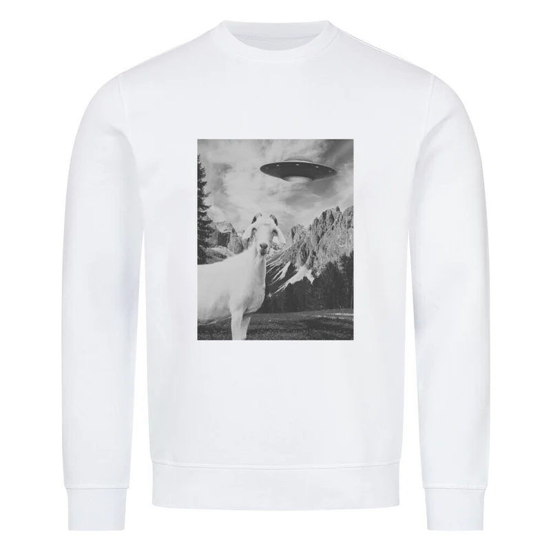 UFO Goat - Bio Premium Sweatshirt
