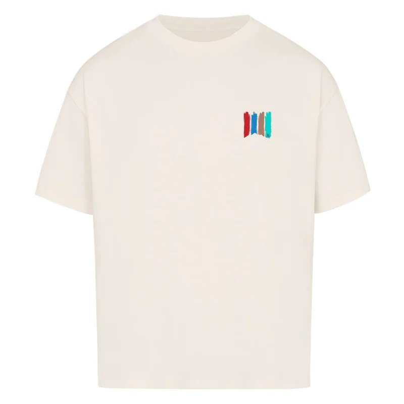 Stripe Runner - Bio Premium Oversized Shirt