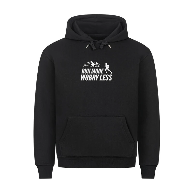 Run more worry less - Bio Premium Hoodie