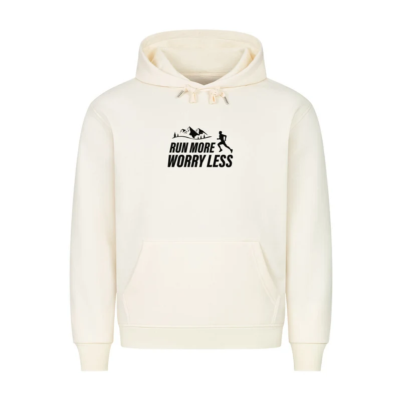 Run more worry less - Bio Premium Hoodie