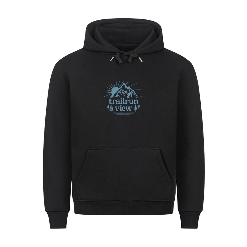 Trailrun perspective - Bio Premium Hoodie