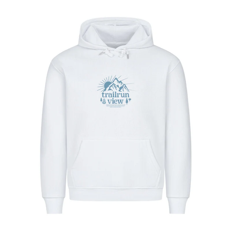 Trailrun perspective - Bio Premium Hoodie